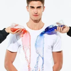 Nano Wasserdichtes Atmungsaktives T-Shirt - Leichtes Outdoor-Shirt