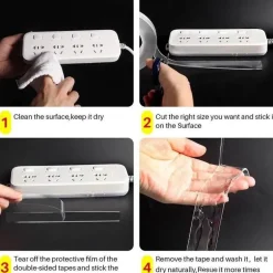 Nano-Doppelklebeband – Ablösbarer Klebstoff für die Verwendung auf mehreren Oberflächen