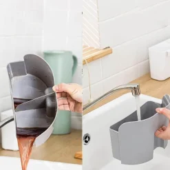 Nass-Trocken-Mülleimer mit zwei Fächern für die Küche – Trenner für effizientes Abfallmanagement