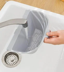 Nass-Trocken-Mülleimer mit zwei Fächern für die Küche – Trenner für effizientes Abfallmanagement