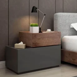 Natacha Nachttisch – Moderner Nachttisch mit Stauraum