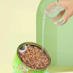 Natürliche Katzengras-Leckerlis - Gesunde Snacks aus der Dose für Katzen