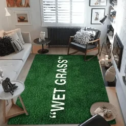 Natürliche Rasenpflege - Lösung für nasses Gras