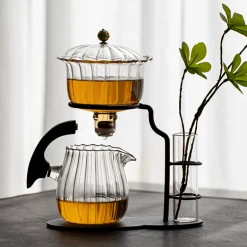 Nature Leaf magnetisches halbautomatisches Teeservice