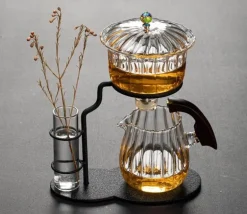 Nature Leaf magnetisches halbautomatisches Teeservice