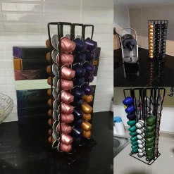 Nespresso-Kaffeekapsel-Organizer – für stilvolle Aufbewahrung von 60 Kapseln