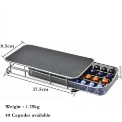 Nespresso-Kapselhalter – Organizer für 40 Kaffeepads