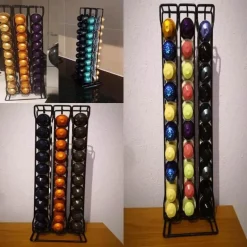 Nespresso-Pad-Halter – Stilvoller Organizer für 60 Kaffeekapseln