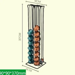 Nespresso-Pad-Halter – Stilvoller Organizer für 60 Kaffeekapseln