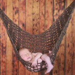 Neugeborenen Häkel-Hängematte Cocoon - Foto-Requisite