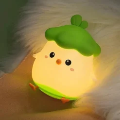 Niedliches Tier-Silikon-LED-Nachtlicht - Haustierlampe