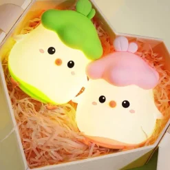 Niedliches Tier-Silikon-LED-Nachtlicht - Haustierlampe