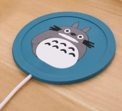 Niedliches USB-Kaffeewärmtablett aus Silikon