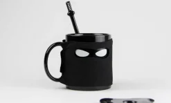 Ninja-Keramiktasse – Einzigartiges Geschenk für schwarze Teetassen