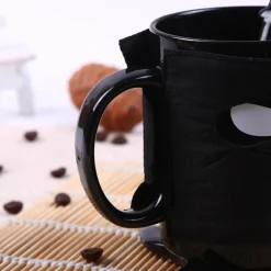 Ninja-Keramiktasse – inklusive Maskenschwertlöffel