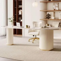 Nino Slate Büroschreibtisch - Moderne Arbeitsplatzmöbel