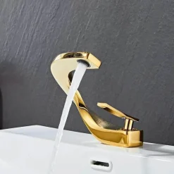 Nordic Arch Deckmontierter Wasserhahn - Künstlerischer Waschbeckenmischer