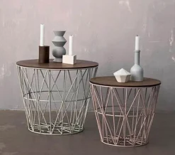 Nordic Art Korbstuhl- und Tischset – Stilvolles Wohndekor