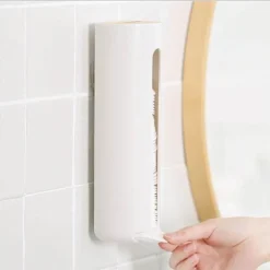 Nordic Cotton Dispenser - Aufbewahrungslösung zur Wandmontage