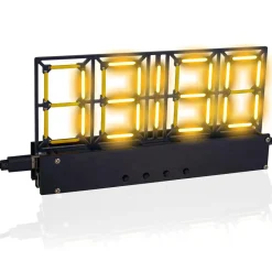 Nordic Double-Sided LED Clock - Modern Design Timepiece