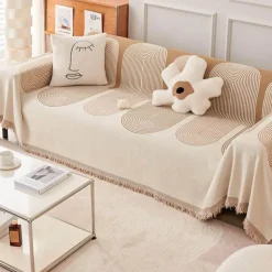 Nordic Dreams Throw Blanket - Cozy Sofa Comfort