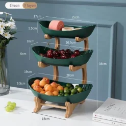 Nordic Kitchen Rack Organizer – Stilvolle Lösung zur Lebensmittelaufbewahrung