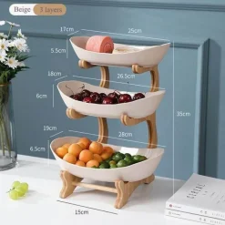 Nordic Kitchen Rack Organizer – Stilvolle Lösung zur Lebensmittelaufbewahrung