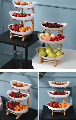 Nordic Kitchen Rack Organizer – Stilvolle Lösung zur Lebensmittelaufbewahrung