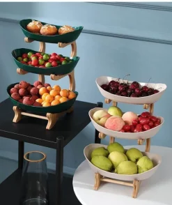 Nordic Kitchen Rack Organizer – Stilvolle Lösung zur Lebensmittelaufbewahrung