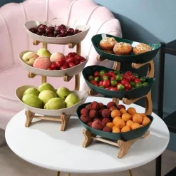 Nordic Kitchen Rack Organizer – Stilvolle Lösung zur Lebensmittelaufbewahrung