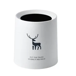 Nordic Mini Doppelschicht-Desktop-Mülleimer - Stilvoller Büro-Organizer