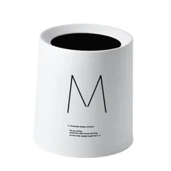 Nordic Mini Doppelschicht-Desktop-Mülleimer - Stilvoller Büro-Organizer