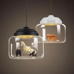 Nordic Minimalist Glass Pendant Lamp - Modern Lighting Design