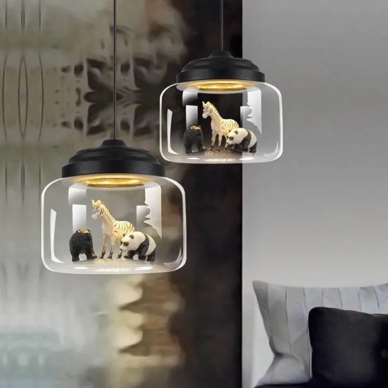 Nordic Minimalist Glass Pendant Lamp - Modern Lighting Design