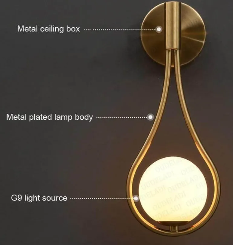 Nordic Minimalist Wall Lamp - Clementine Design Lighting