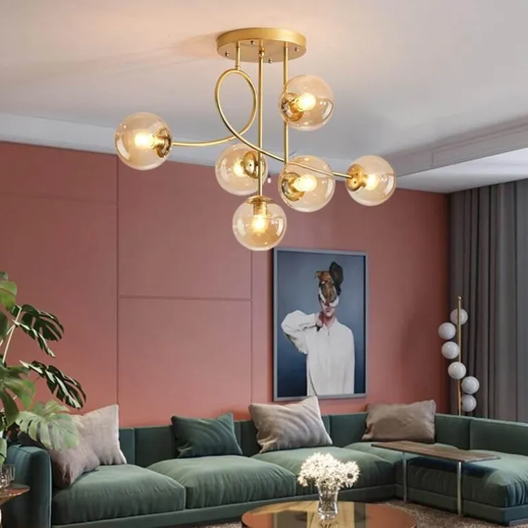 Nordic Pendant Chandelier Light - Elegant Hanging Fixture