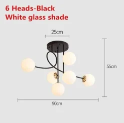 Nordic Pendant Chandelier Light - Elegant Hanging Fixture