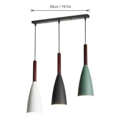 Nordic Pendant Light - Colorful Modern Hanging Fixture