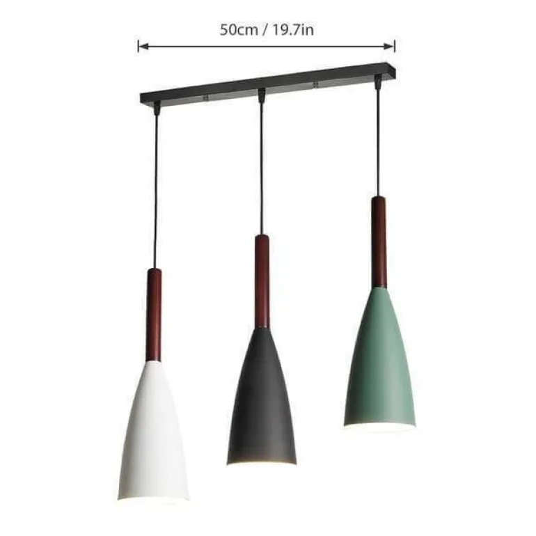 Nordic Pendant Light - Colorful Modern Hanging Fixture