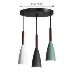 Nordic Pendant Light - Colorful Modern Hanging Fixture