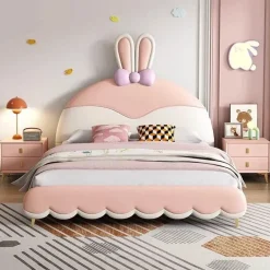 Nordic Princess Rabbit Kinderbett - Gemütliches Kinderbettwäscheset