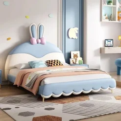 Nordic Princess Rabbit Kinderbett - Gemütliches Kinderbettwäscheset