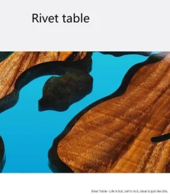 Nordic River Couchtisch – Elegantes Naturdesign