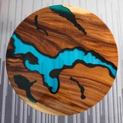 Nordic River Couchtisch – Elegantes Naturdesign