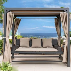 Nordic Swing Bed - Multifunctional Outdoor Furniture