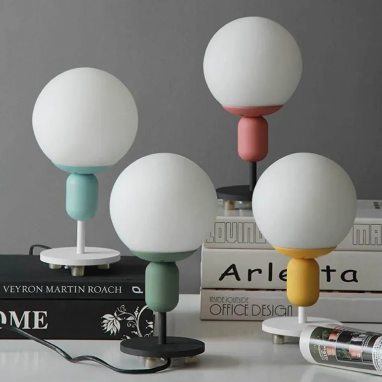 Nordic Table Lamp - Elegant Matte Finish Design