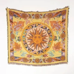 Nordische Überwurfdecke – gemütlicher Sofa-Bettbezug als Wohnzimmerdekoration