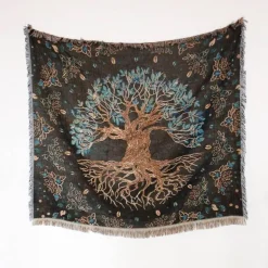 Nordische Überwurfdecke – gemütlicher Sofa-Bettbezug als Wohnzimmerdekoration