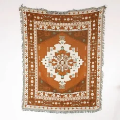 Nordische Überwurfdecke – gemütlicher Sofa-Bettbezug als Wohnzimmerdekoration