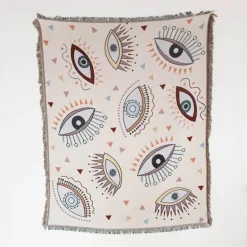 Nordische Überwurfdecke – gemütlicher Sofa-Bettbezug als Wohnzimmerdekoration